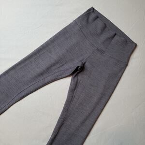 Lululemon Womens Size 6 Align Pant II 25" Heathered Herringbone Black White